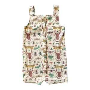 #252, kate quinn Insect Print Romper, size 12-18 mo